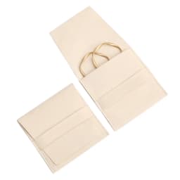 50pcs Personalized Custom Logo Jewelry Packaging Bags, Soft Microfiber Pouches for Bracelet Necklace Ring Wholesale