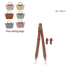 Leather Bag Shoulder Strap For Longchamp S Durable Gift Bag Modification Without Punching Strap Bag Accessories