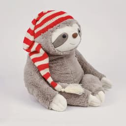 4 Sizes Adorable Christmas Sloth Wearing Santa Hat Plush Toys Soft Cartoon Huggable Sloth Doll Kawaii Decor For Home/Party