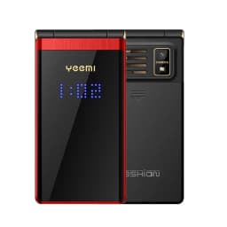 YEEMI M2-C 2G for Elderly Mobile Phone Flip 1800mAh Battery 2.8inches Dual Screen Big Letters MP3/MP4 Player Original Cellphone