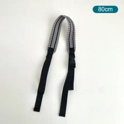 Embroidery Nylon Adjustable Shoulder Bag Strap Pull Button Colorful Sport Style Bag Extension Straps Unisex Bag Accessories