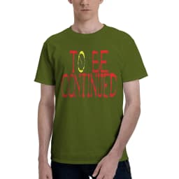 To Be Continued Men's T Shirts One Piece Amazing Tees Short Sleeve Round Neck Cotton Unique Clothes T-Shirt