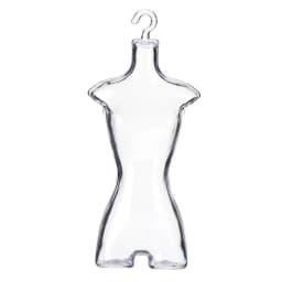 Transparent Mannequin Hollow Model hanger Stand Rack Holder for Dolls Girls Fantasy Doll Display Holder Dress Clothes Gown