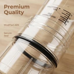 New Transparent Tennis Pressure Maintenance Can ABS Material 3 Balls Storage Portable Tennis Ball Pressure Keeping Container