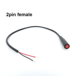M6 2 3 4 5 6 Pin Julet Electric Butt Plug Connector Wiring Line Scooter Brake Cable Pluger Signal Sensor W28