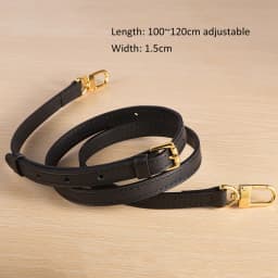 Fashion Genuine Leather Bag Strap High Quality Shoulder Strap Bag Accessories Narrow Bag Strap Hot Fashion Shoulder Bag Parts
