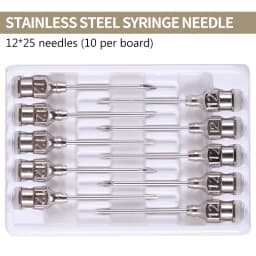 Multiple Specifications of Animal Metal Injection Needles, Stainless Steel Syringes, Cattle Sheep Vaccine Injection Needles