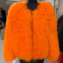 YOLOAgain Plus Size Dark Brown Mongolia Sheep Fur Jacket Women Real Fur Jacket Female Winter Warm Outerwear