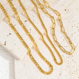 Pendant Chain 40cm-60cm- Create Personalized Necklace, Hypoallergenic Waterproof Stainless Steel Necklace for Women Everyday