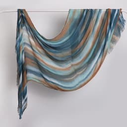 Muslim Tie-Dye Hijab Premium Headscarf Soft Breathable Hijab Women Gradient Cotton Viscose Modal Hijab Femme Musulman