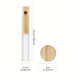 Multifunctional Portable Two Modes LED Rechargeable Magnetic Night Light Intelligent Human Body Induction Night Lamp For House