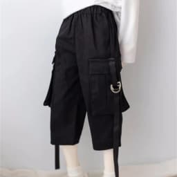 BJD Doll Clothes Black Cargo Pants 70cm 1/4 1/3 In Stock SD17 Boys Handsome Toys Daily Dance Sports Shorts BJD Doll Accessories