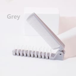 Portable Travel Folding Comb Brush Anti-Static Styling Massage Comb Professional Hair Styling Tool Special for Real Hair Wigs