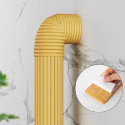 Self Adhesive Thick Sponge Foam Pipe Insulation Tape for Outdoor Water Pipe Freeze Prevention and Winter Thermal Protection