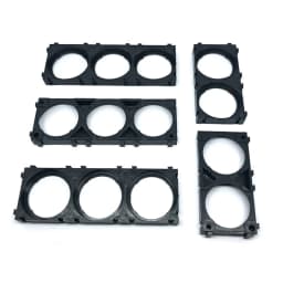 32140 Lithium Battery Holder, ABS Battery Pack Brackets Fireproof Cell Spacer Solid Frame Fireproof Material Rack