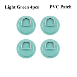 1/4Pcs Surfboard Dinghy Boat PVC Patch PVC D Rings Patch Deck Rigging Sup Board Round Ring Pad Kayaking Boat Surfing Accessories