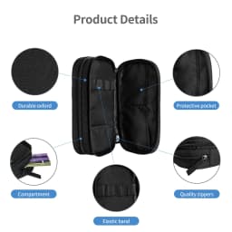 1 Piece Sky Pencil Cases Pen Holder Storage Stationery GODZILLA Supplies Large Storage Pen Box Pencil Bag for Students