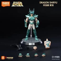Original BLOKEES Saint Seiya Second Bullet Gemini Dragon Capricorn Sagittarius Action Figure Anime Toys Christmas Gift in Stock