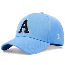 Unisex A Letter Side Ar Embroidery Baseball Caps Spring and Autumn Outdoor Adjustable Casual Hats Sunscreen Hat Sports Golf Cap