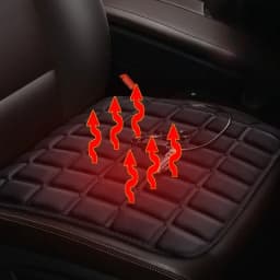12V Car Seat Heated Cover 3 Gear Adjustable Temperature Electric Heating Pads Heated Car Seat Cushion Winter Seat Warmer