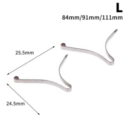 1/2Pcs Scissors Accessories Clip Spring For 58mm 91mm Knife 301 Stainless Steel Spring