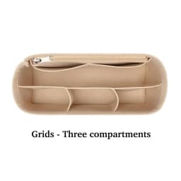 Felt Tote Bag Organizer, Inner Storage Bag with Lining, Anti-Deformation, Multi-Pocket Inner Insert for Classified Storage