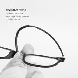 MERRYS DESIGN Men Pure Titanium Ultra-Light And Comfortable Unisex Eyeglasses Frame Women TR90 Eyewear Glasses Frame S2840