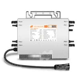 2000W Deye Inverter DC22-60V 230VAC PV Grid-on Microinverter with Built-In WiFi Function Max Connect 4PCS 400-600W