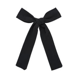 Long Tail Linen Hair Bow Clips for Little Girl Kids Mom Women Ponytail Knot Bows Alligator Clip Hair Accessories