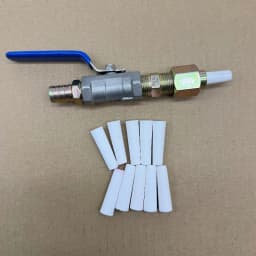 Valve Type Sand Blasting Gun Sandblast Nozzle for 5gallon Sandblast Tanks, Rust Cleaning Air Sandblasting Gun