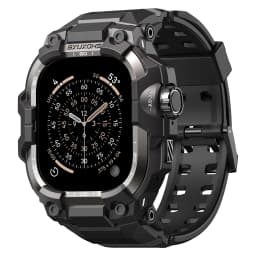 Band Case for Apple Watch Ultra 4/3 49mm 46mm 45mm 44mm TPU Bracelet Metal Cover for Iwatch 11 10 9 8 7 6 5 4 SE Tactical Strap