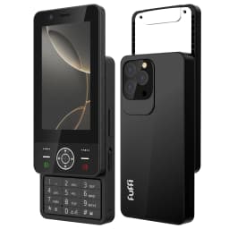 FUFFI S24 Pro Sliding Mini Phone 4.0 Inch HD Colorful Screen Phone Fun Feature Phone 4G Network Dual SIM Student Mobile Phone