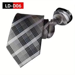 Hot Sell Style 8CM Zipper Tie Men Bridegroom Wedding Stripes Necktie Lazy Pre-tied Ties Striped Zipper Necktie For Men Women