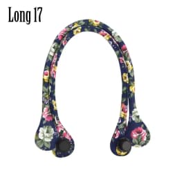 TANQU Short Long Round Canvas Fabric Handle for Obag Classic Mini O Bag Women's Bags Shoulder Handbag