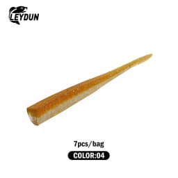 LEYDUN BR Soft Bait Fishing Lures 83mm 2.7g Jig Head Hook 3g 5g 7g 9g 12g 14g Winding & Darting Soft Fish For Sea Bass Pike Lure