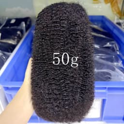 Natural 4C Afro Kinky Bulk Human Hair Extensions No Weft  30/50g Pack 10-18 Inch Brazilian Remy for Locs Micro Twist Braiding