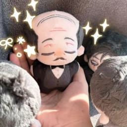 Anime Alfred Attribute Adorable Plush Doll Printed Nunu Body Pendant Stuffed Puppet Cosplay Keychain Toys Holiday Gift 10cm
