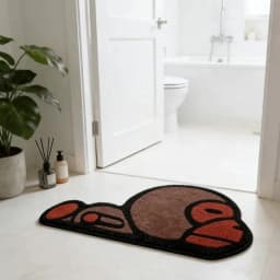 VIKAMA Valentine's Day Heart Doormat Non Slip Washable Entrance Mat for Home Entryway Hallway Holiday Decor