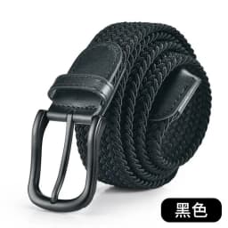 100cm 110cm 120cm New Design High Quality Men Casual Belt Woven Buckle Elastic Canvas All match Women Pants Versatile Sense