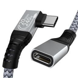 USB C Extension Cable Audio/Video 4K@60HZ Type-C Male To Female USB 3.2 Extender Cable For Macbook Pro Air 20Gbps USB Data Cable