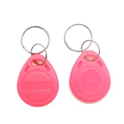 100pcs RFID Tag 125KHz RFID Card Proximity Keyfobs Key Fob Access Control Smart Card 10 Colors TK4100 Keyfob Only Readable