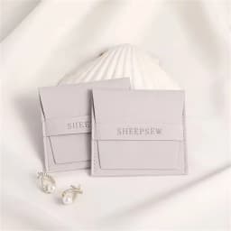50pcs Personalized Custom Logo Jewelry Packaging Bags, Soft Microfiber Pouches for Bracelet Necklace Ring Wholesale