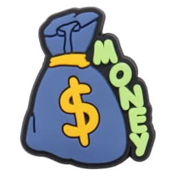 Good Quality 1-25pcs PVC Shoe Charms Money Banknote USD Symbol Purse Accessories DIY Shoes Ornaments Fit Wristbands Kids Gift