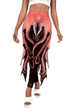NADANBAO Mermaid Printed Pants Fish Scales Cosplay 3D Printed Women Bottoms Fashion Women's Leggings Tight Yoga Pants