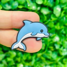 New 1-12pcs Cartoon Deep Sea Fish Turbot Hermit Crab Whale Starfish PVC Shoe Charms Sandals Shoes Decoration Slipper Accessories