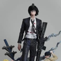Chainsaw Man Gun Devil Devil Hunter Gk Anime Figure Resin Statue Desktop Decoration Ornament For Anime Fans Collection Gift