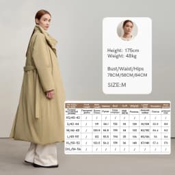 Amii Down Coats 2025 Winter New Solid Color Loose Long Women's Outerwear With Belt High Neck Thicken Warm Down Jacket 12544184