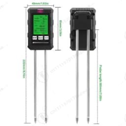 6‑in‑1 Multifunctional Soil Tester PH Moisture Fertility Temperature Detector For Garden Potted Plant Soil Analysis