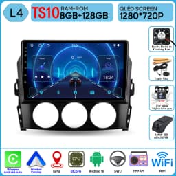 Car Radio For Mazda MX-5 MX5 III 3 NC 2005 - 2015 Stereo Multimedia Player Carplay Android Auto GPS Video Screen 5G Wifi No 2din
