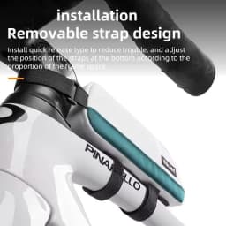 ESLNF Bicycle Top Tube Bag Portable Cycling Front Frame Triangle Bag Lightweight Bike Bag MTB Road Bike Accessories